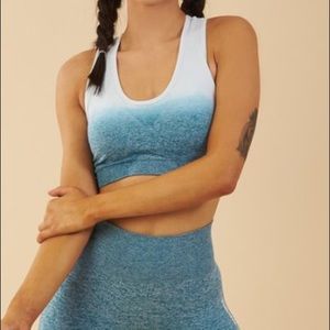 Gymshark ombré seamless sports bra
